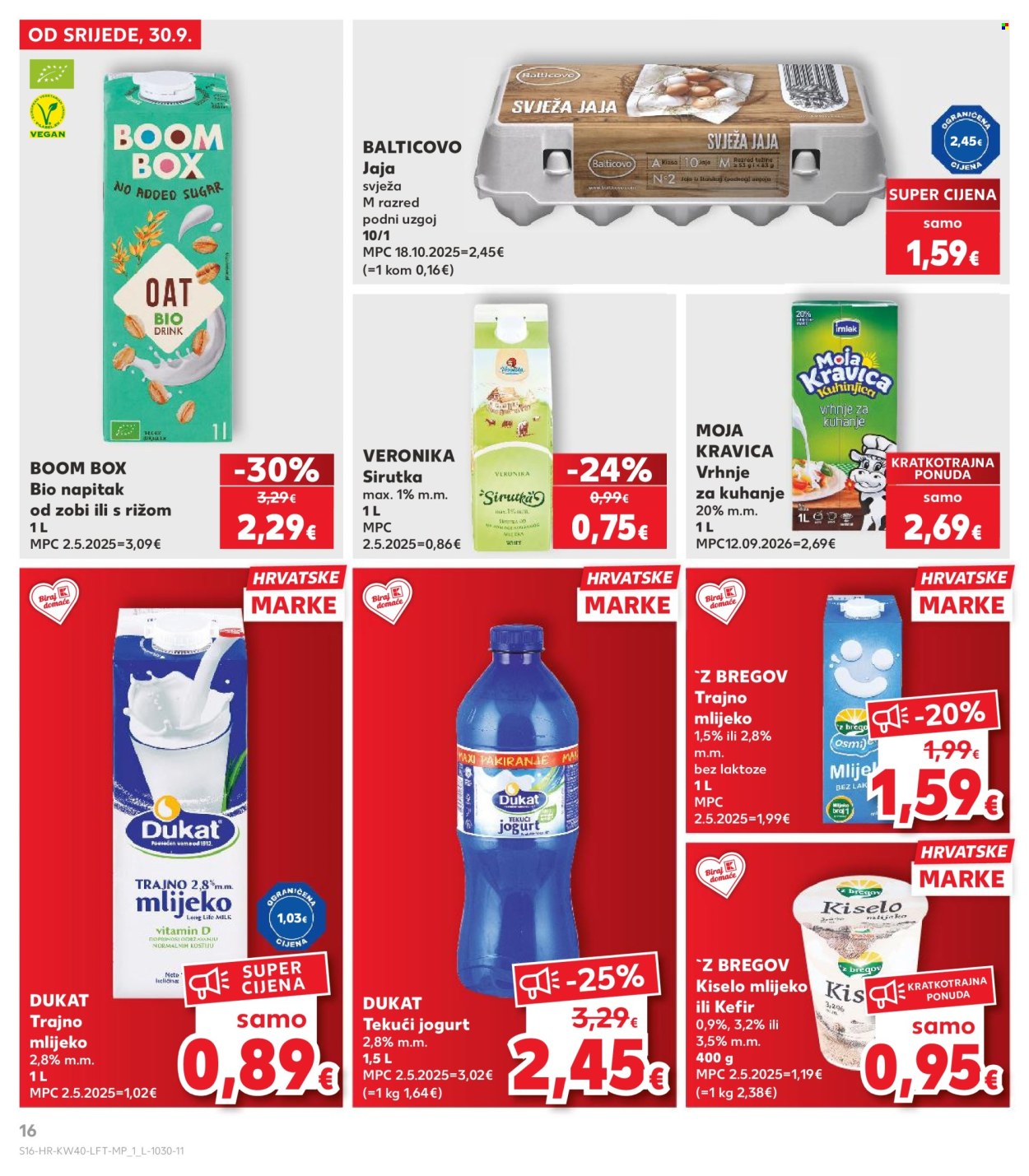 Kaufland katalog - 30.09.2026. - 06.10.2026. Stranica 16