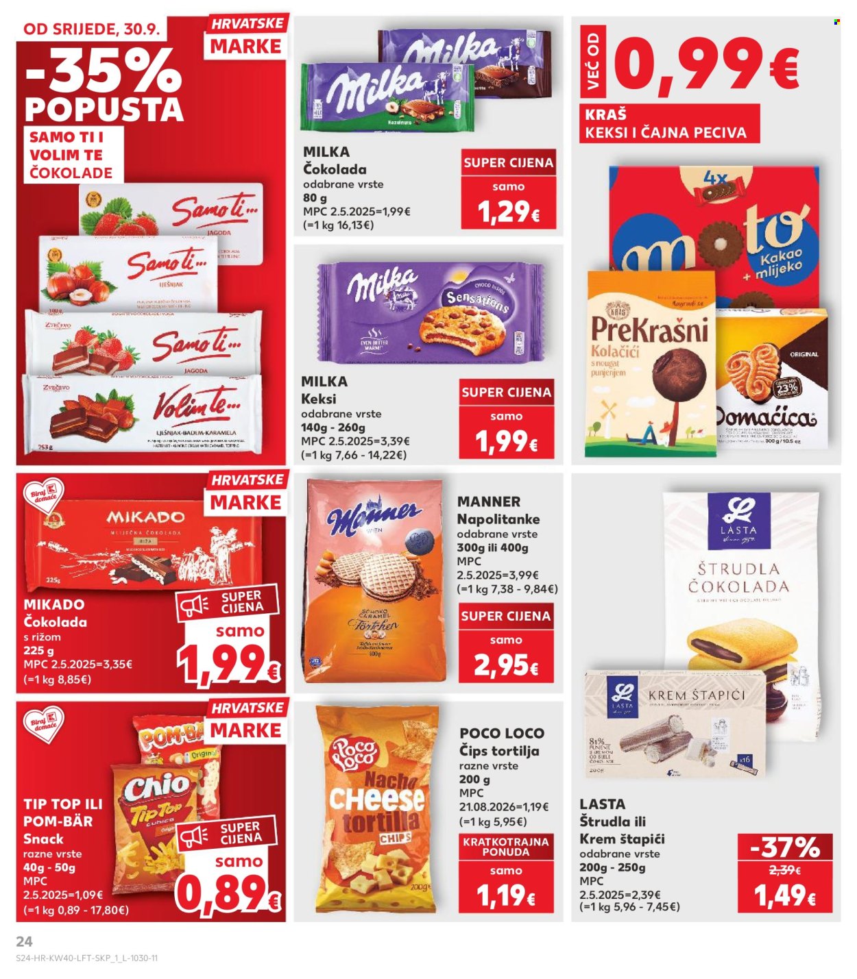 Kaufland katalog - 30.09.2026. - 06.10.2026. Stranica 24
