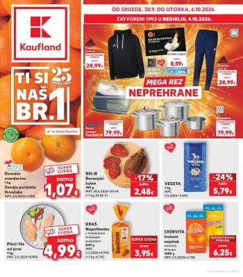 Kaufland katalog - 30.09.2026. - 06.10.2026.