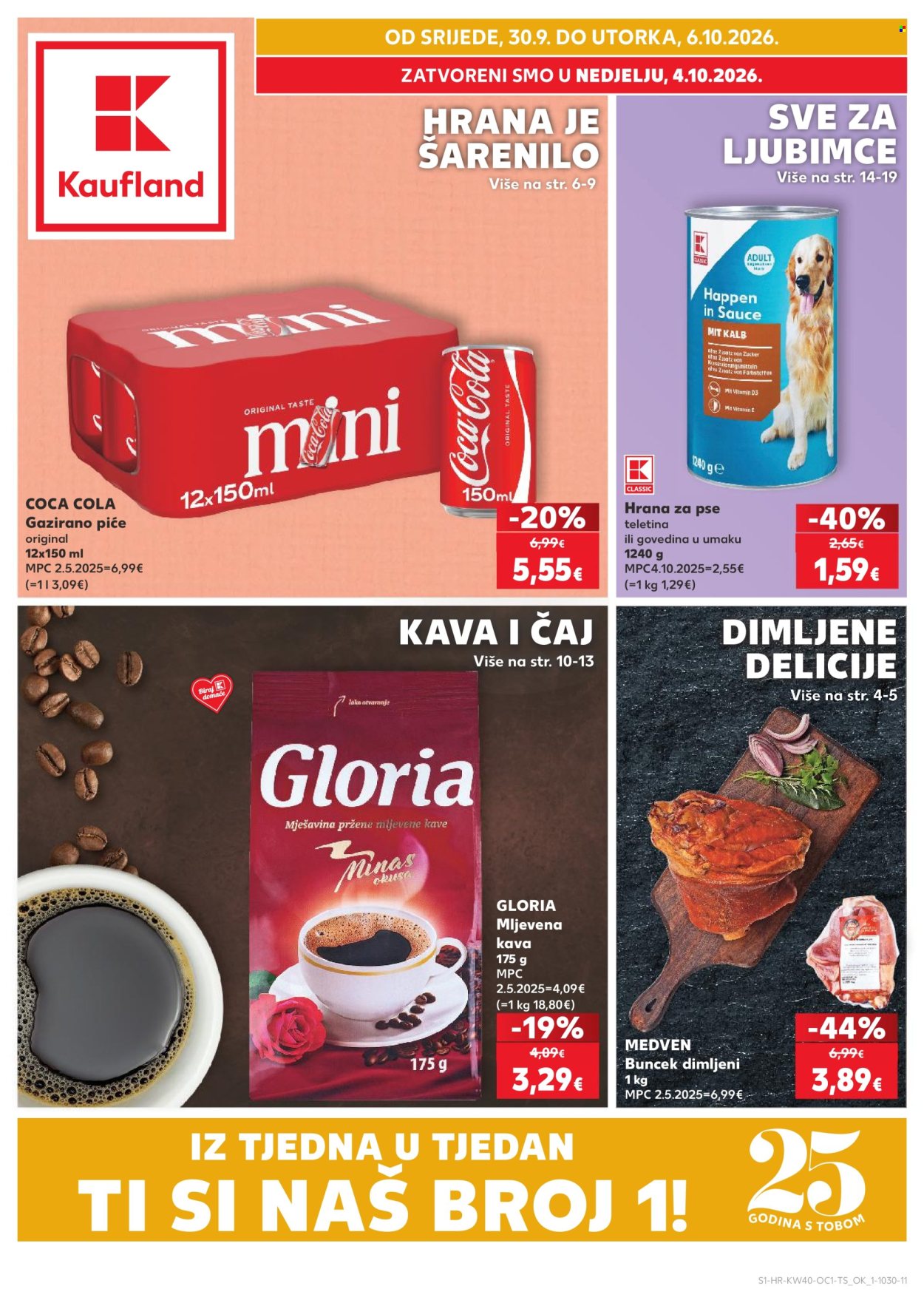 Kaufland katalog - 30.09.2026. - 06.10.2026. Stranica 1