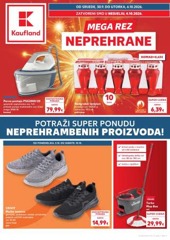 Kaufland katalog - 30.09.2026. - 06.10.2026.
