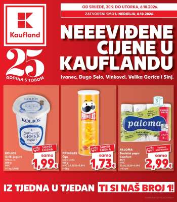 Kaufland katalog - 30.09.2026. - 06.10.2026.