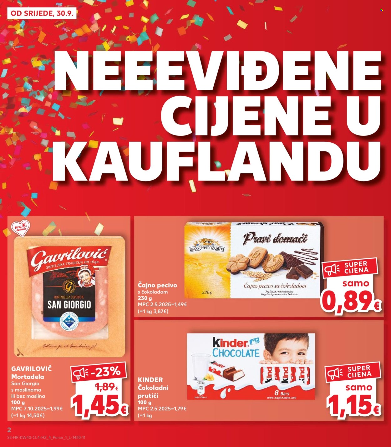 Kaufland katalog - 30.09.2026. - 06.10.2026. Stranica 2