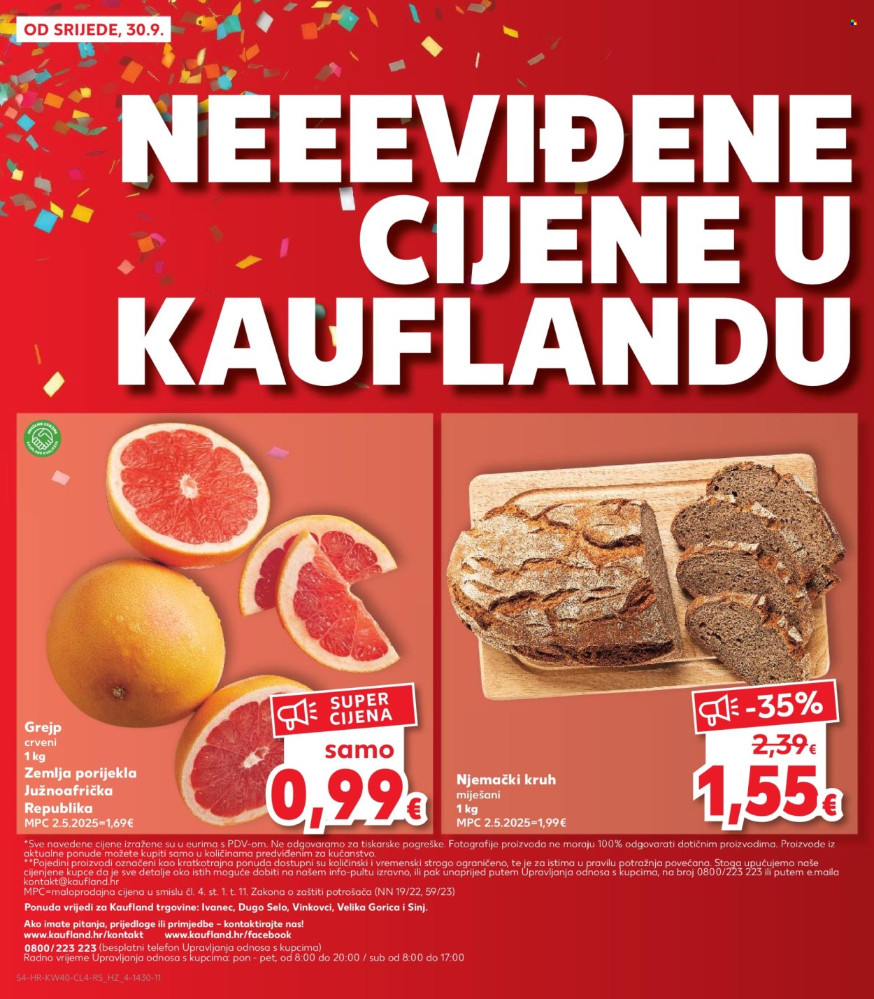 Kaufland katalog - 30.09.2026. - 06.10.2026. Stranica 4