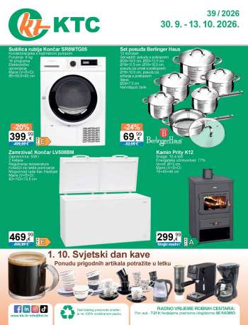 KTC katalog - 30.09.2026. - 13.10.2026.