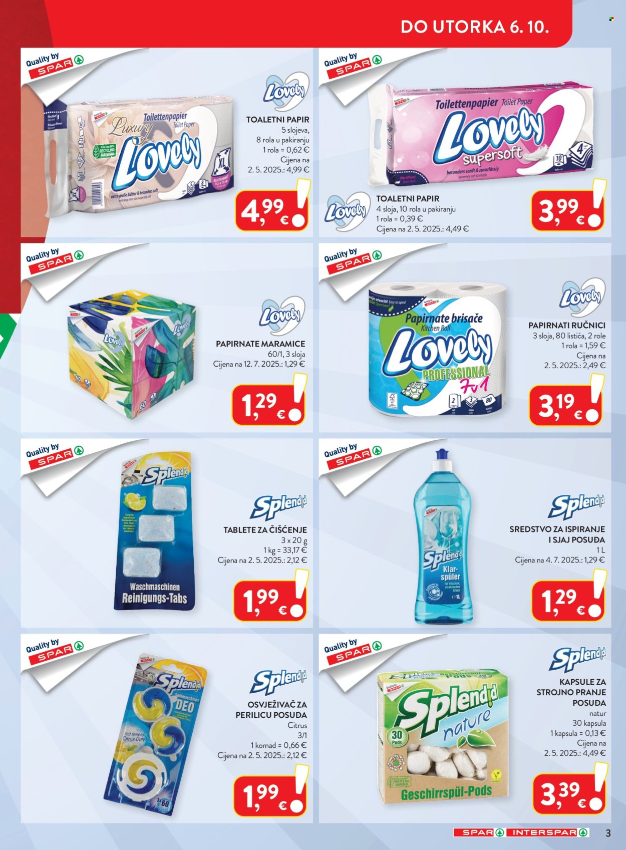 INTERSPAR katalog - 30.09.2026. - 06.10.2026. Stranica 3