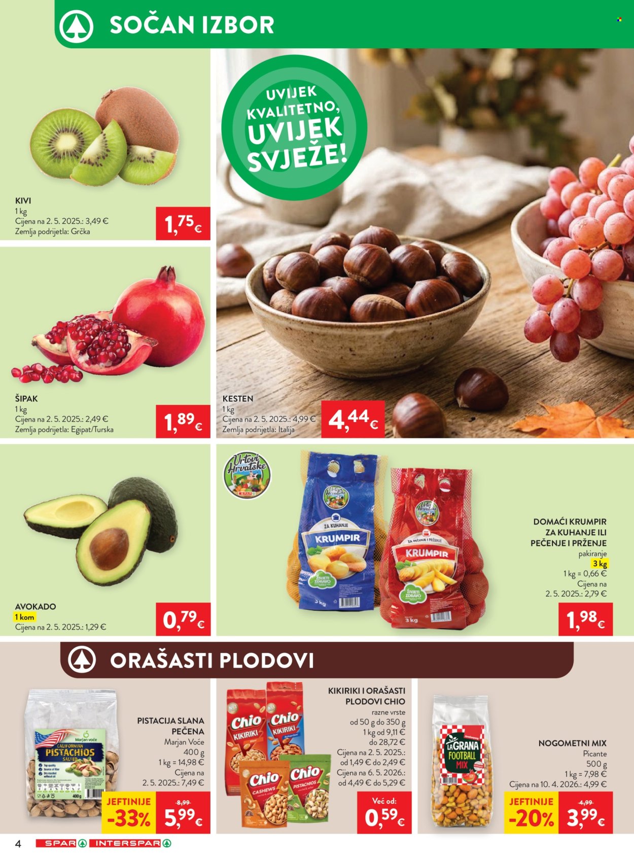 INTERSPAR katalog - 30.09.2026. - 06.10.2026. Stranica 4