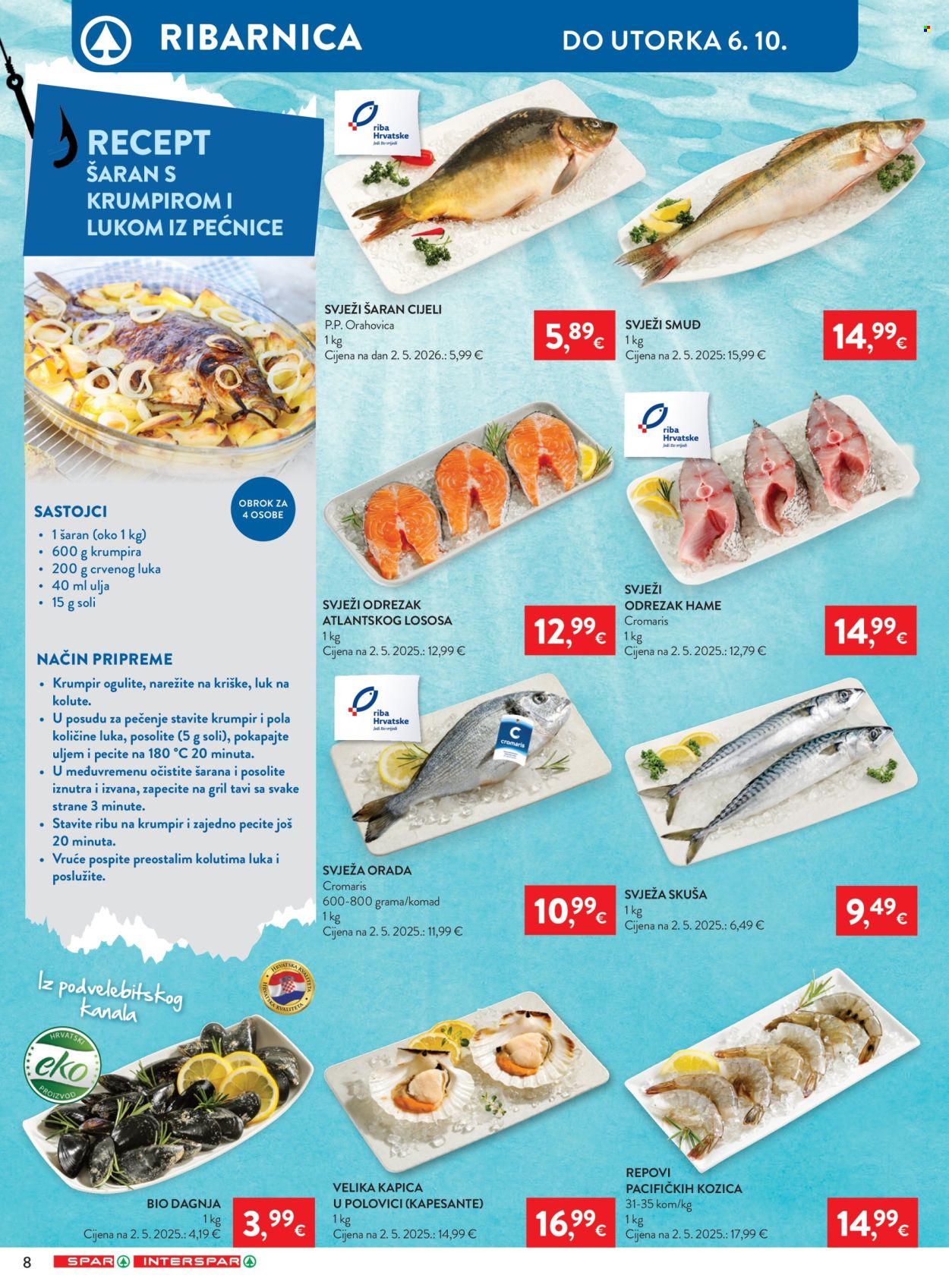 INTERSPAR katalog - 30.09.2026. - 06.10.2026. Stranica 8