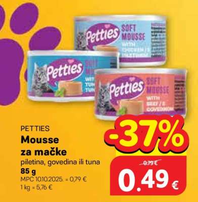 Mousse za mačke