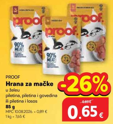 PROOF HRANA ZA MAČKE
