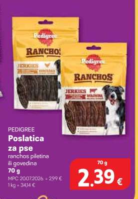 Pedigree POSLASTICA ZA PSE