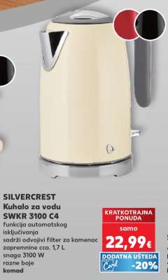 SILVERCREST Kuhalo za vodu SWKR 3100 C4