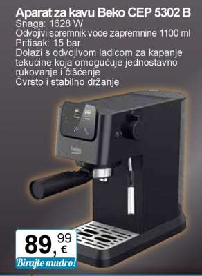 Aparat za kavu Beko Cep 5302 B