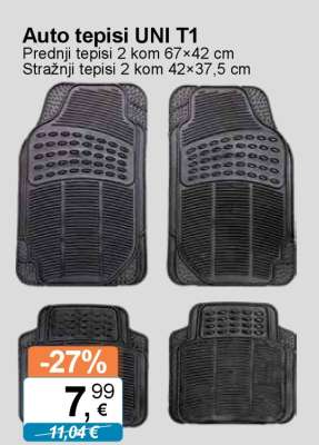 Auto tepisi UNI T1