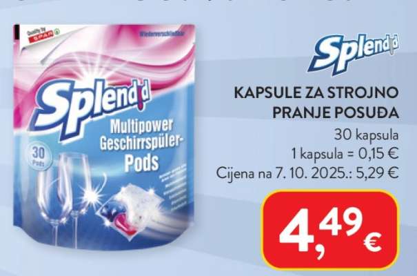 Splend'd Multipower Geschirrspüler-Pods