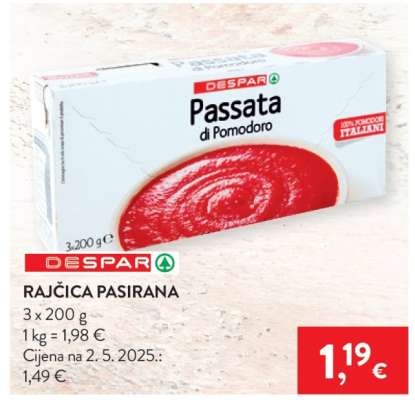 DESPAR Passata di Pomodoro