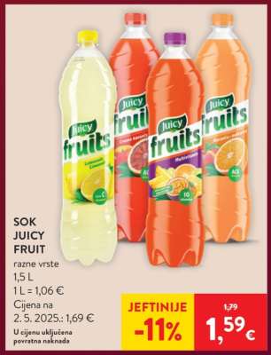Sok Juicy Fruit