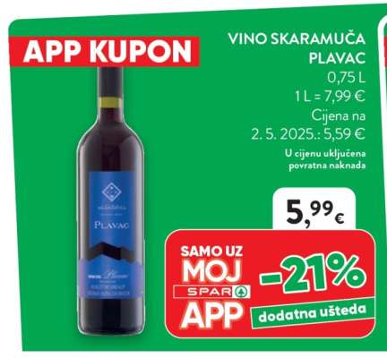 Vino Skaramuča Plavac