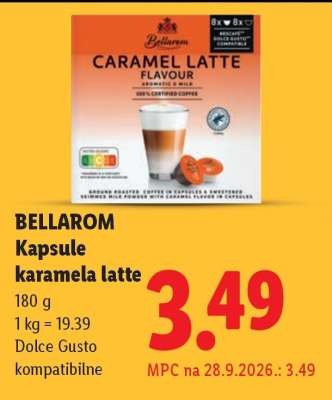 BELLAROM Kapsule karamela latte