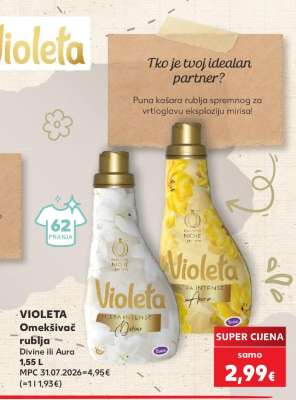 VIOLETA Omekšivač rublja