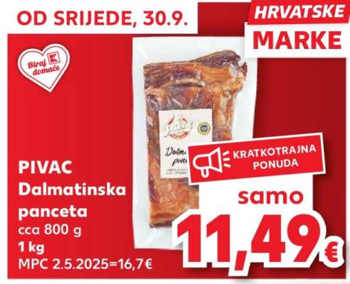 PIVAC DALMATINSKA PANCETA
