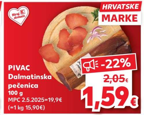 PIVAC Dalmatinska pečenica 100 g