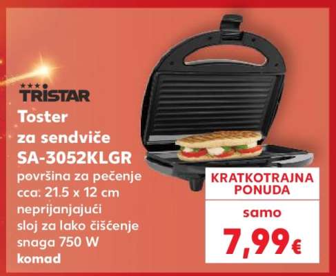 Toster za sendviče SA-3052KLGR
