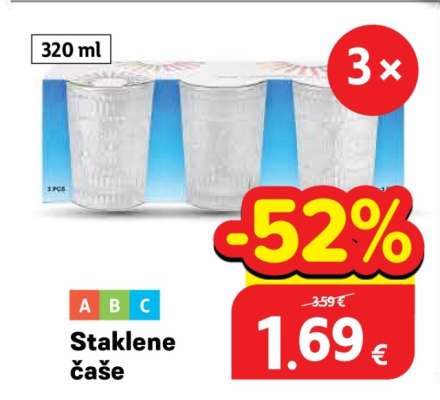 Staklene čaše