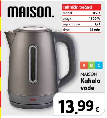 MAISON Kuhalo vode