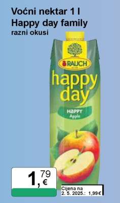 Voćni nektar 1 l Happy day family