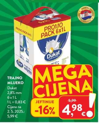 Trajno mlijeko
