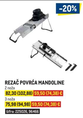 REZAČ POVRĆA MANDOLINE