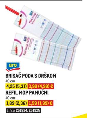 REFIL MOP PAMUČNI
