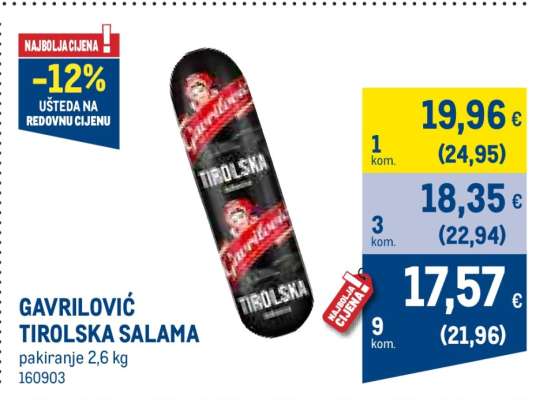 GAVRILOVIĆ TIROLSKA SALAMA