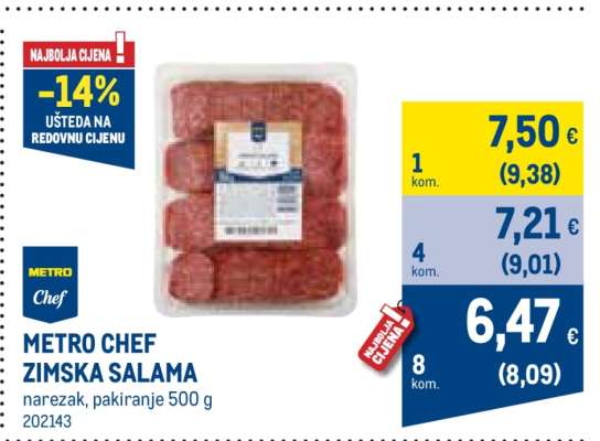 METRO Chef ZIMSKA SALAMA