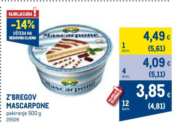 `Z BREGOV Mascarpone