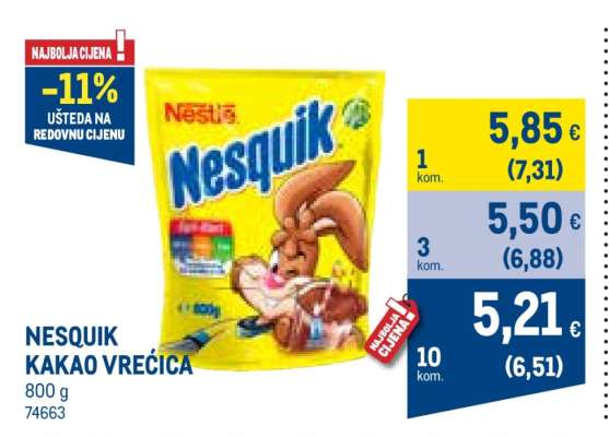 NESQUIK KAKAO VREĆICA