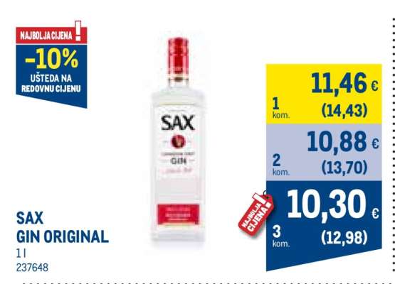 SAX GIN ORIGINAL
