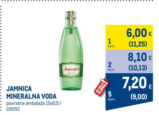 JAMNICA MINERALNA VODA