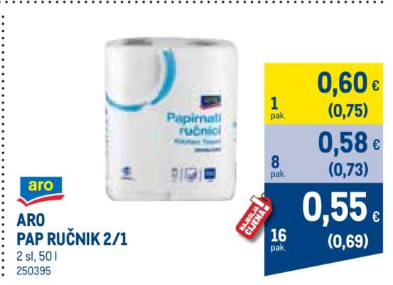 ARO PAP RUČNIK 2/1