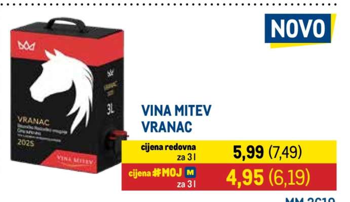 VINA MITEV VRANAC