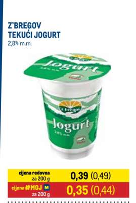 `Z BREGOV Tekući jogurt