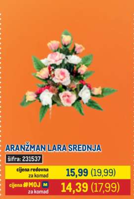 ARANŽMAN LARA SREDNJA