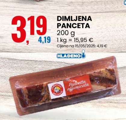 Dimljena panceta