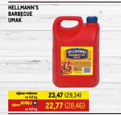 HELLMANN'S BARBECUE UMAK