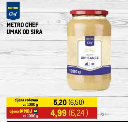 METRO CHEF UMAK OD SIRA