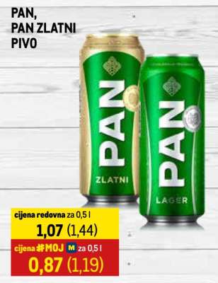 PAN, PAN ZLATNI PIVO