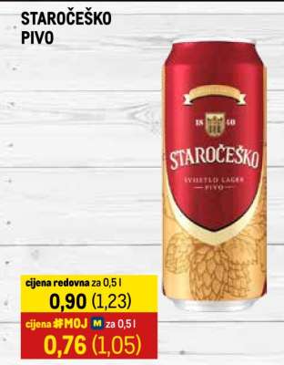 STAROČEŠKO PIVO