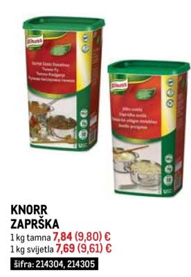 KNORR ZAPRŠKA