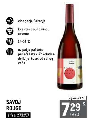 SAVOJ ROUGE